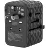 Verbatim Adapter podróżny EU/UK/US GaN2xUSB-A/2xUSB-C PD 65W UTA-05 czarny/black 32120